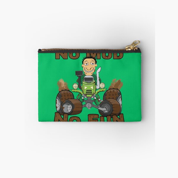 Item preview, No Mud No Fun Off Road Tractor Green designed and sold by ETVdesign.