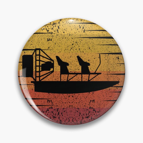 Item preview, Airboat Fanboat Airboating Swamp boat Vintage Retro designed and sold by CuteDesigns1.
