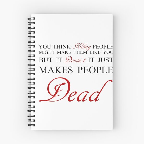 Item preview, Killing People makes them Dead - RED designed and sold by mrfictional.