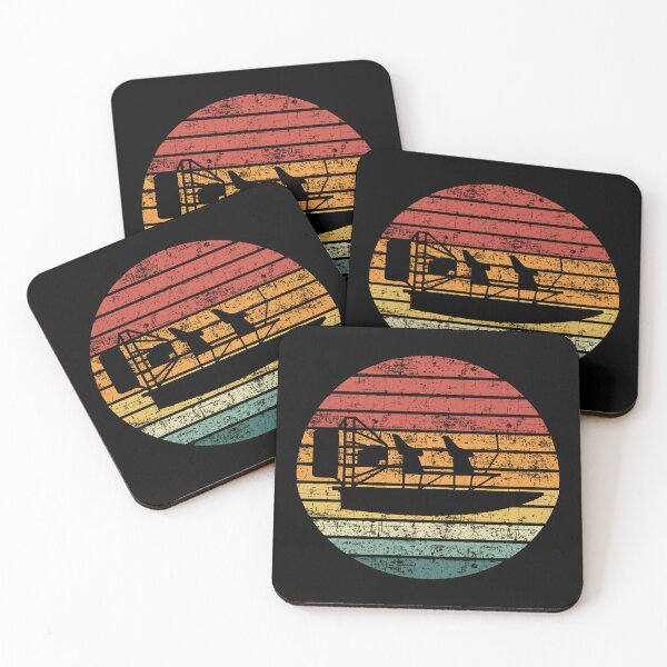 Item preview, Airboat Fanboat Airboating Swamp boat Vintage Retro designed and sold by CuteDesigns1.