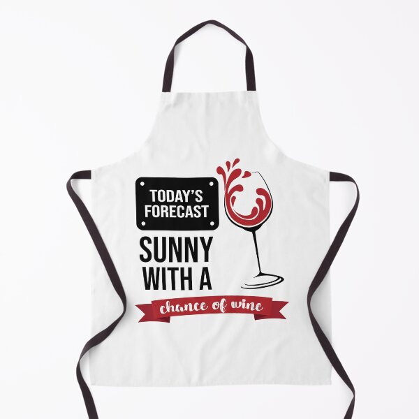 Item preview, Todays Forecast Chance of Wine designed and sold by colormepixels.