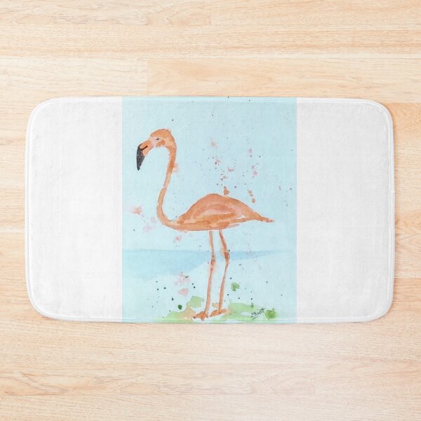 Item preview, The splish splash flamingo designed and sold by Pat  Elliott.