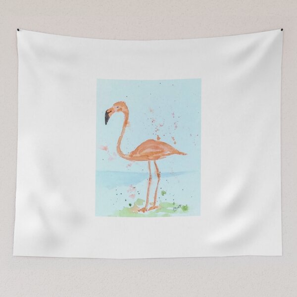 Item preview, The splish splash flamingo designed and sold by Pat  Elliott.