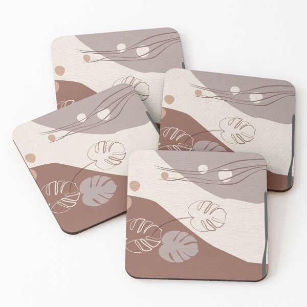 Item preview, Abstract - Go with the Flow 1 in Muted Mauve and Aubergine designed and sold by simplydesignart.