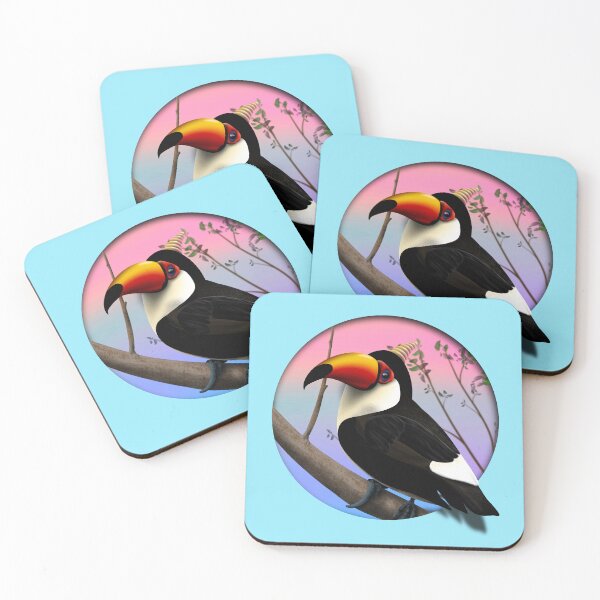 Item preview, Unicorn Toucan  designed and sold by DesertG.