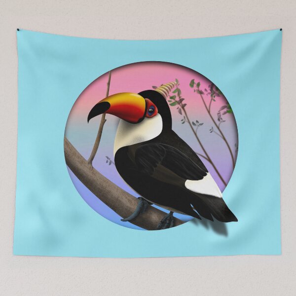 Item preview, Unicorn Toucan  designed and sold by DesertG.