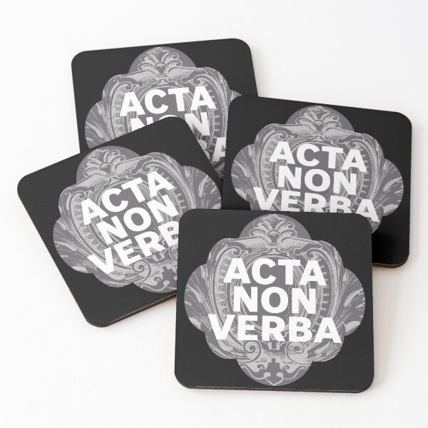 Item preview, Acta Non Verba | Latin | Actions Not Words designed and sold by Trish Dish.