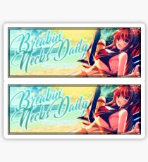 Breakin' necks Daily Sticker