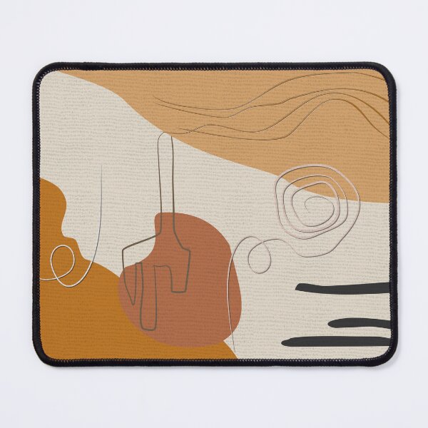 Item preview, Go with the Flow Ochre 2 designed and sold by simplydesignart.