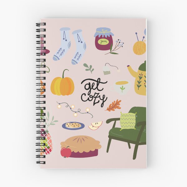 Item preview, Hygge Cozy Elements On Pink Background  designed and sold by Vic Torys ☆.