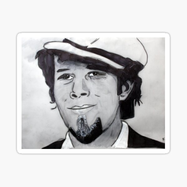 Tom Waits Study Sticker