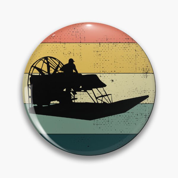 Item preview, Airboat Fanboat Airboating Swamp boat Vintage Retro designed and sold by CuteDesigns1.