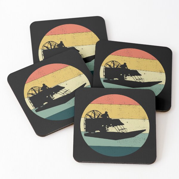 Item preview, Airboat Fanboat Airboating Swamp boat Vintage Retro designed and sold by CuteDesigns1.