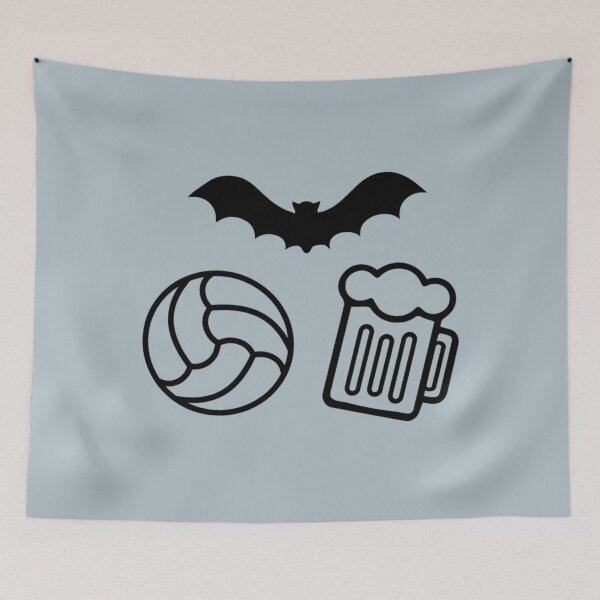 Item preview, Jackie Daytona Lucky Brews  What We Do In The Shadows  Minimalist Icon Pattern   designed and sold by CallumSingh.
