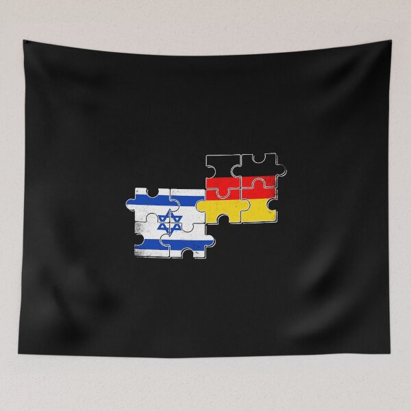 Item preview, Israel Germany Flag Israeli German designed and sold by max-it-out.
