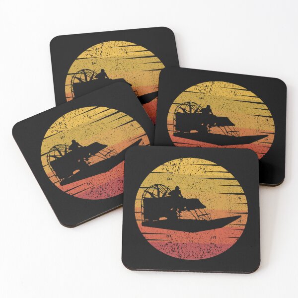 Item preview, Airboat Fanboat Airboating Swamp boat Vintage Retro designed and sold by CuteDesigns1.