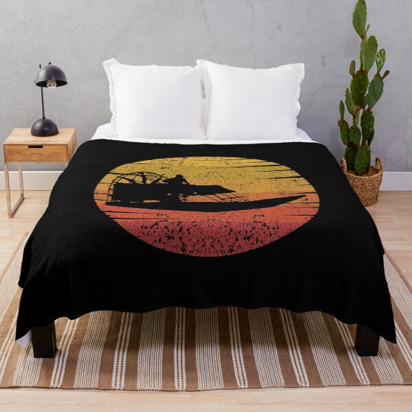 Item preview, Airboat Fanboat Airboating Swamp boat Vintage Retro designed and sold by CuteDesigns1.