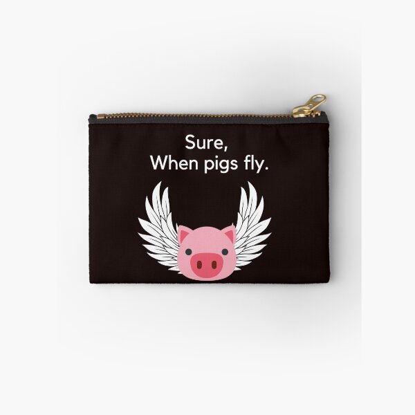 Item preview, Sure, When Pigs Fly designed and sold by Linda La Guardia.