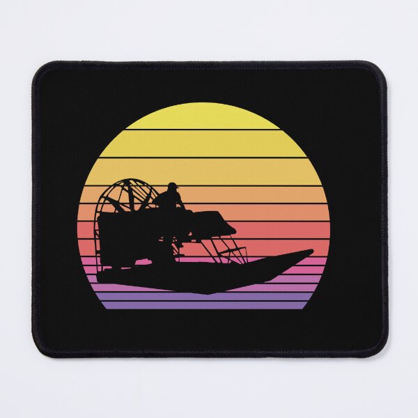 Item preview, Airboat Fanboat Airboating Swamp boat Vintage Retro designed and sold by CuteDesigns1.