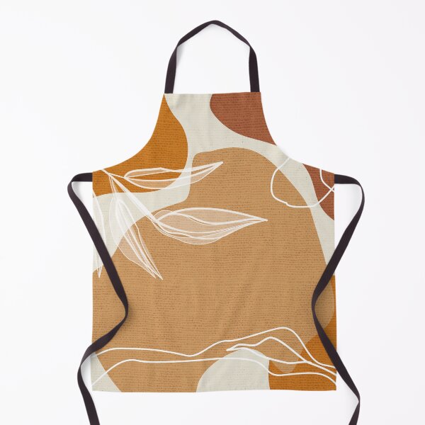 Item preview, Leafy Lane in Ochre 1 designed and sold by simplydesignart.