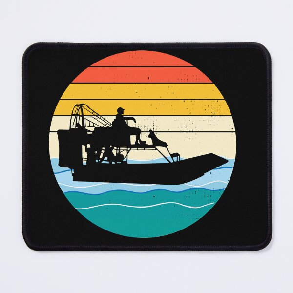 Item preview, Airboat Fanboat Airboating Swamp boat Vintage Retro designed and sold by CuteDesigns1.