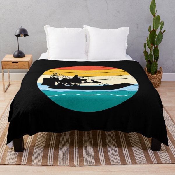 Item preview, Airboat Fanboat Airboating Swamp boat Vintage Retro designed and sold by CuteDesigns1.