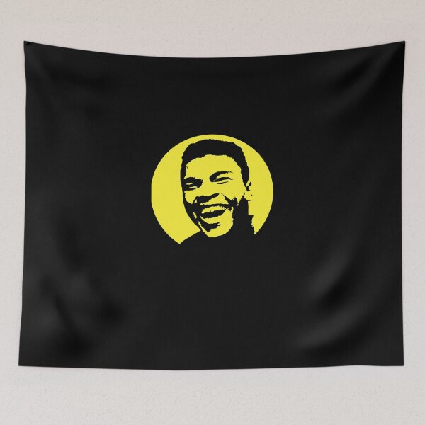 Item preview, muhammad ali designs and art ,yellow muhammad ali  Sticker E designed and sold by fettesaoquil.