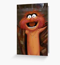 Muppet Maniacs - Animal as Buffalo Bill Greeting Card