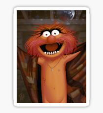 Muppet Maniacs - Animal as Buffalo Bill Sticker