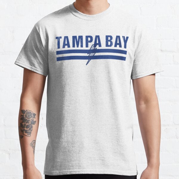 Tampa Bay Buccaneers Bay Rays Bay Lightning skyline logo shirt