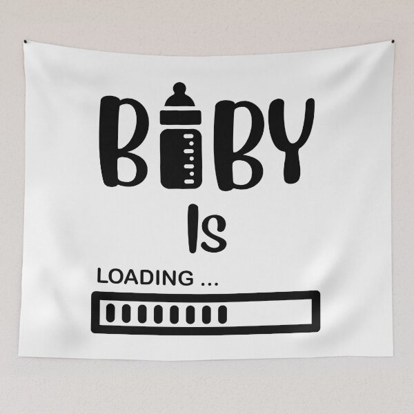 Item preview, baby is loading designed and sold by ArtistLibrary.