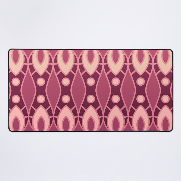 Item preview, Abstract pattern of pink feathers designed and sold by MinEkkoArt.