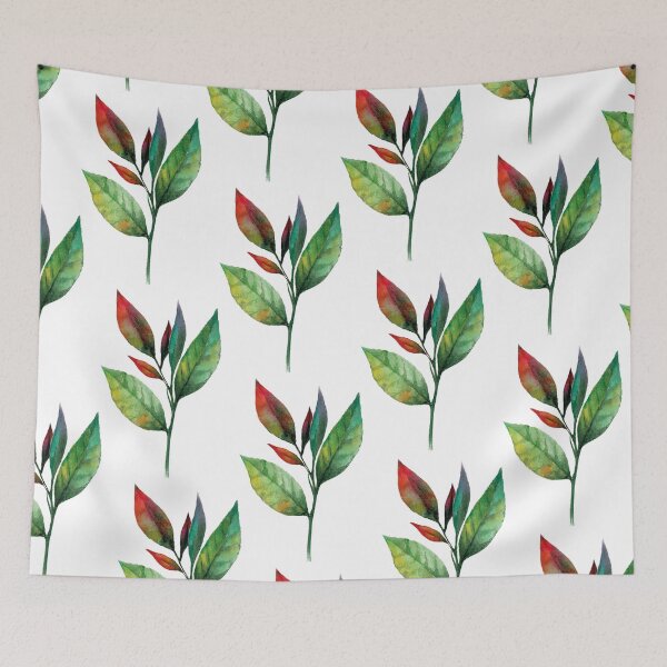 Item preview, Botany illustration - leaves - watercolor - colorful designed and sold by ShenysArt.