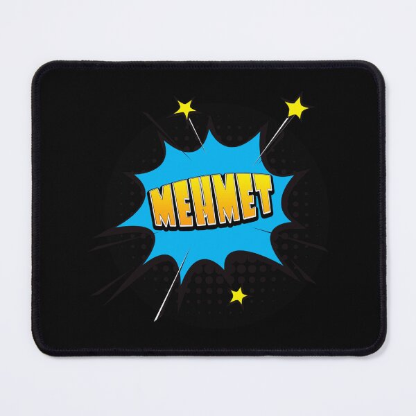 Item preview, Comic Book Speech Bubble Font First Name Mehmet Sticker designed and sold by addeoovrteqt.