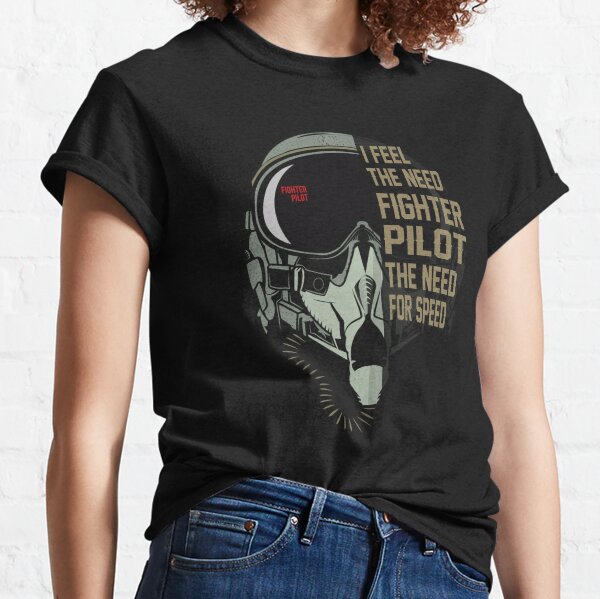 T-shirt i am pilot - Fighter helmet