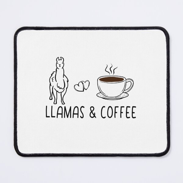 Item preview, Funny Llamas and Coffee Funny minimalist Animal Coffee Lovers Gift designed and sold by JUSTBEELEGANT.