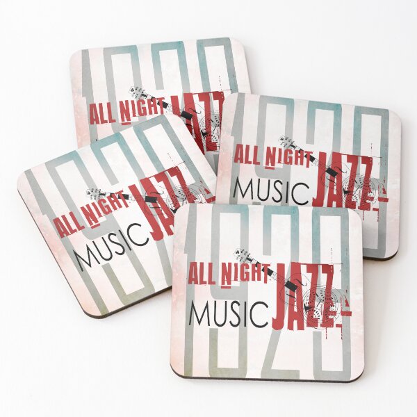 Item preview,  ALL NIGHT Jazz MUSIC 1929 designed and sold by LaGalleria-BNS by Moses Benson Gallery.