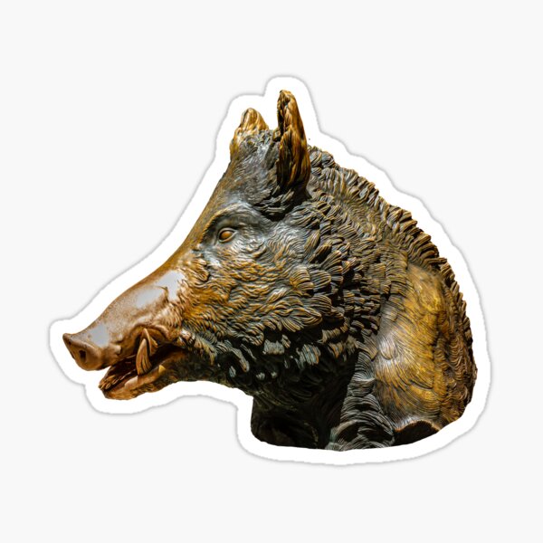 Item preview, Bronze Boars head designed and sold by OwlOccasions.