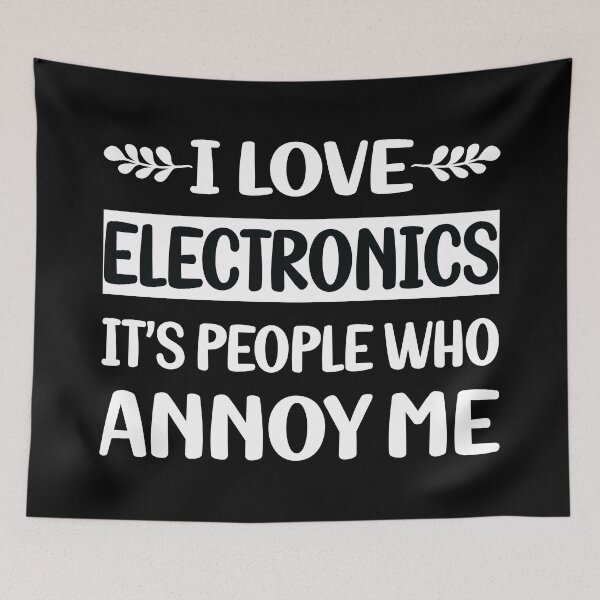 Item preview, People Annoy Me Electronics designed and sold by revieroklagmano.