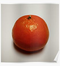 Póster naranja