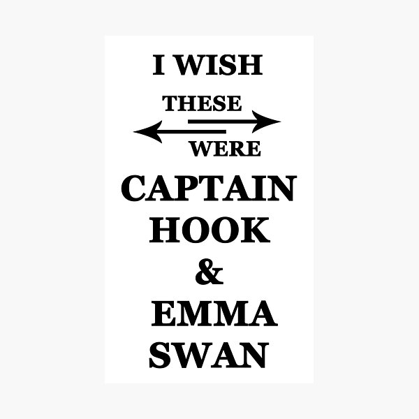 Item preview, I wish these were Captain Hook and Emma Swan designed and sold by alwayscaskett.