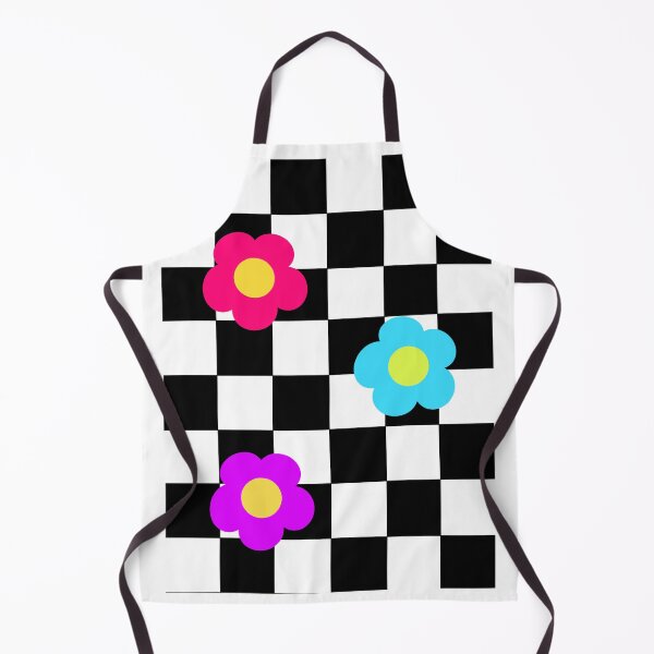 Item preview, Checkered 80s Floral Print designed and sold by Hanhancockk.