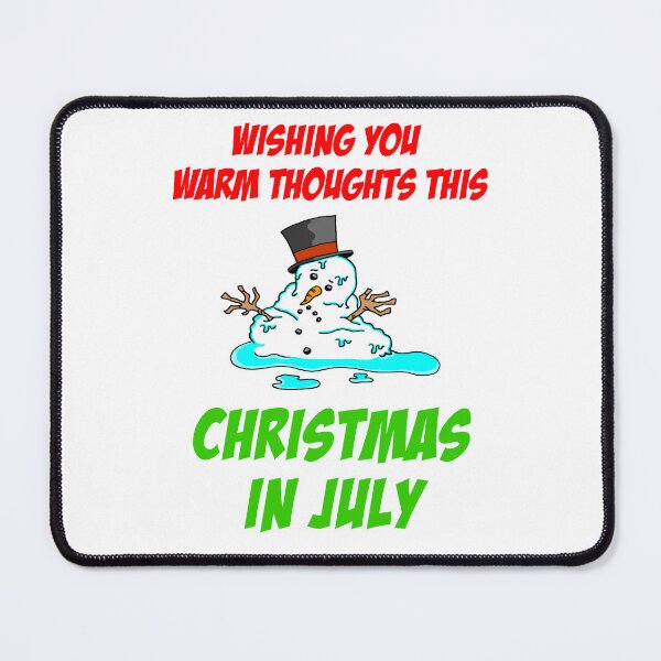 Item preview, Christmas In July Melting Snowman designed and sold by jaycartoonist.