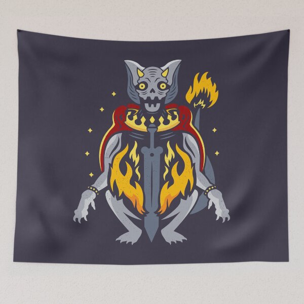 Item preview, Gift For Men Catacombs Fire Dog designed and sold by MareikeMeiBner.