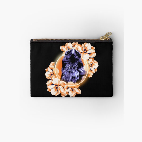 Item preview, Raven with flowers designed and sold by Theeroosje.