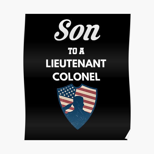 son-to-a-lieutenant-colonel-poster-for-sale-by-scarecrowdesign