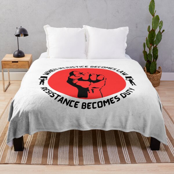 Item preview, When Injustice Becomes Law Resistance Becomes Duty designed and sold by PrintLess-77.