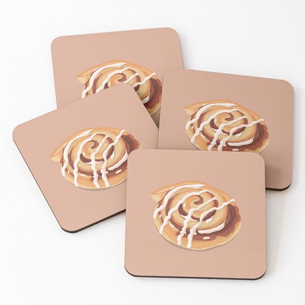 Item preview, cinnamon roll   designed and sold by Purplepugprints.
