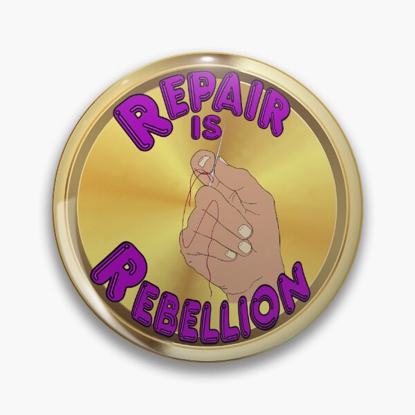 Item preview, Repair is Rebellion - purple designed and sold by Kestrelle.