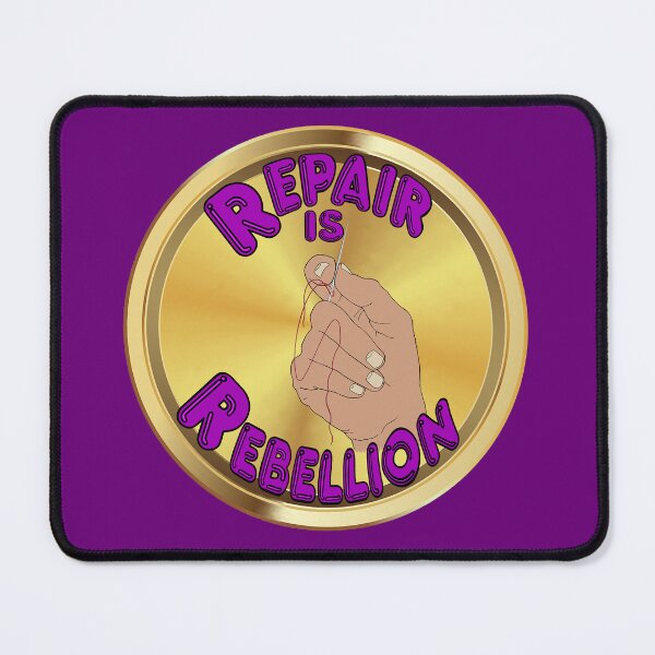 Item preview, Repair is Rebellion - purple designed and sold by Kestrelle.
